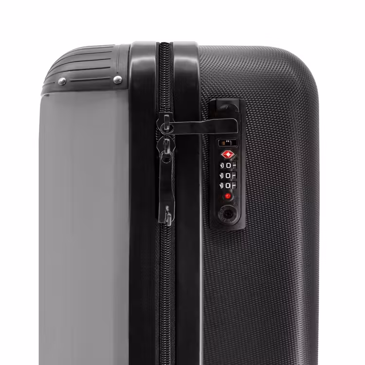 Valise - Gris avec lettres noires — 3