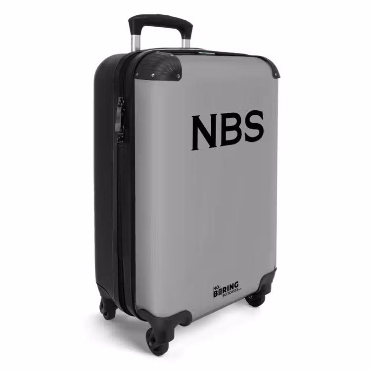 Valise - Gris avec lettres noires — 4