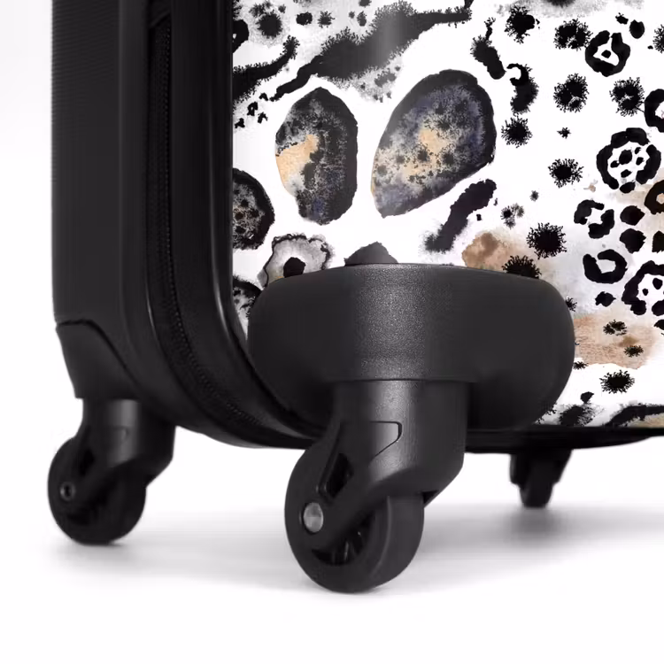 Valise -  Imprimé léopard avec taches blanches — 6