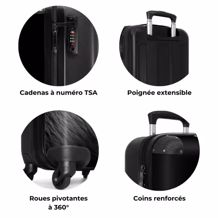 Valise - Lion noir et blanc — 7
