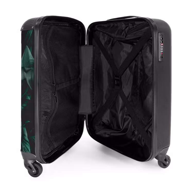 Valise - Motif de feuilles de jungle — 2