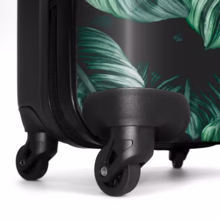 Valise - Motif de feuilles de jungle — 6