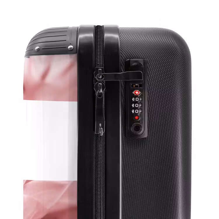 Valise - Motif de fleurs roses — 3