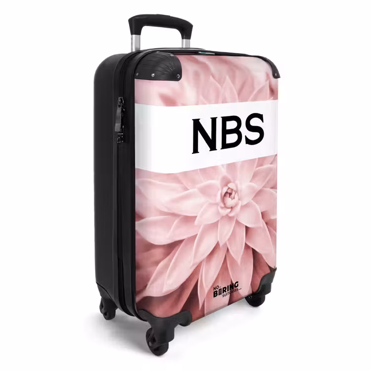 Valise - Motif de fleurs roses — 4