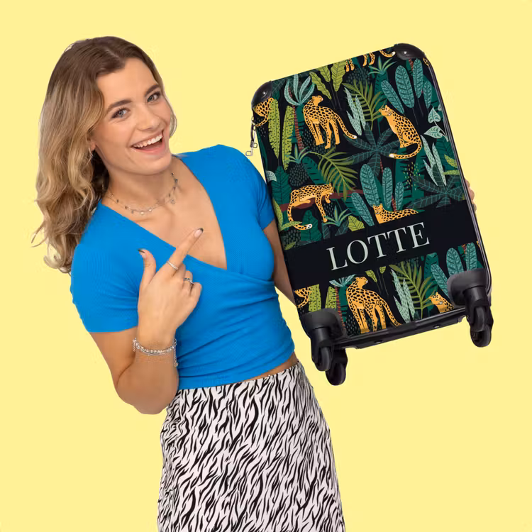 Valise - Motif jungle léopard — 2