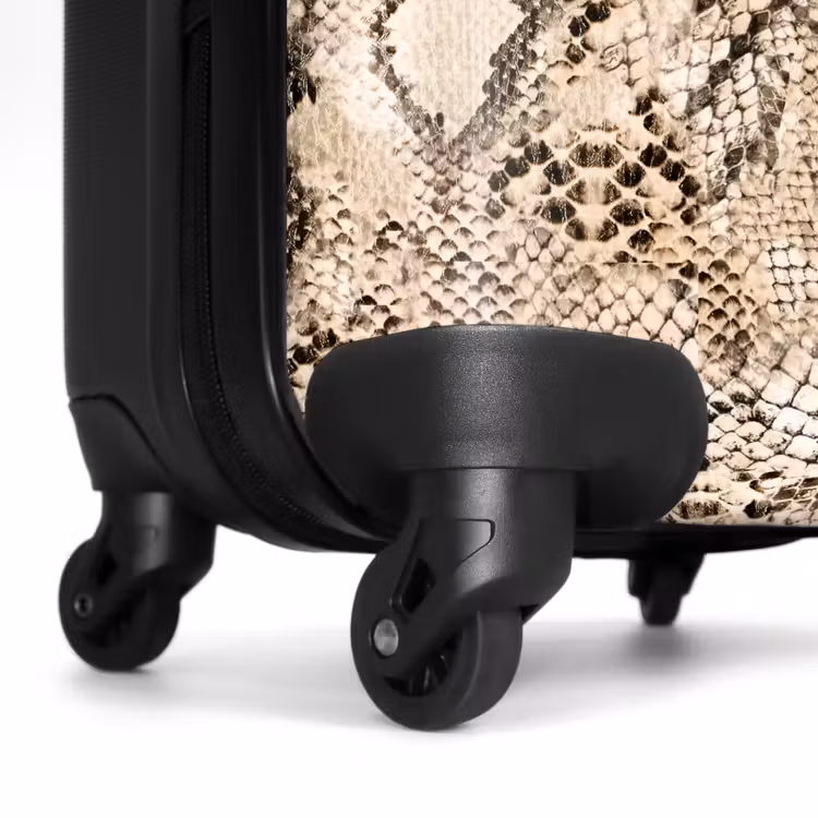 Valise - Motif serpent beige — 6
