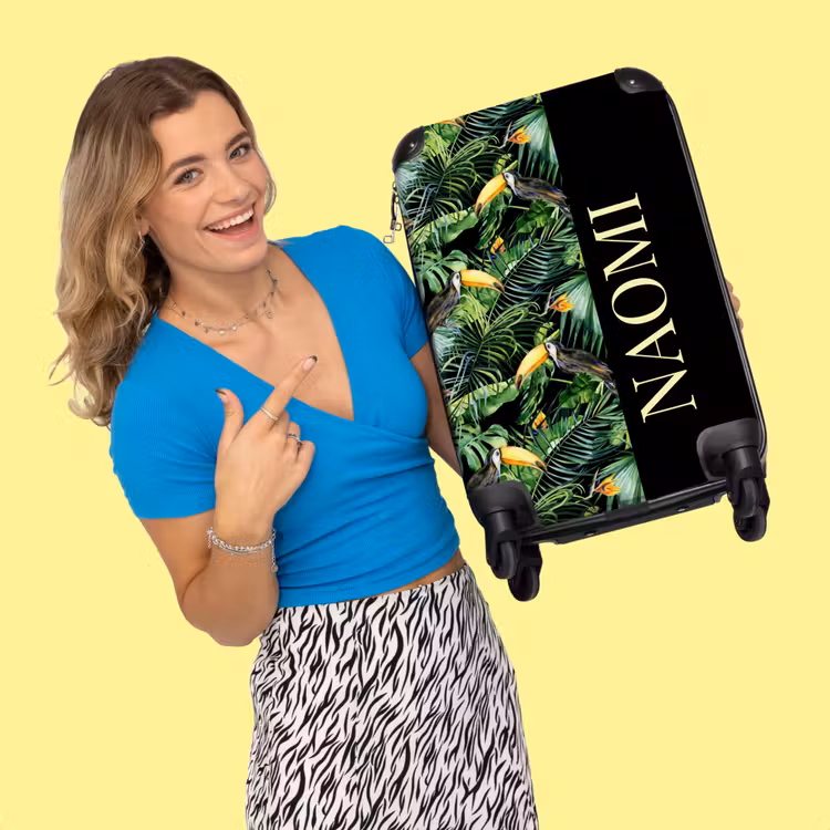 Valise - Motif tropical — 2