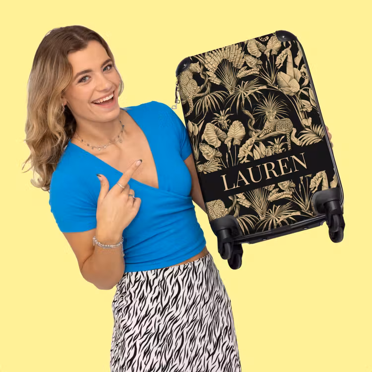 Valise - Motif tropical de luxe — 2