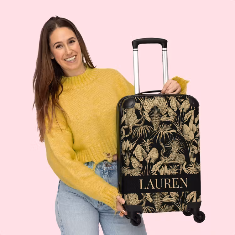 Valise - Motif tropical de luxe — 4