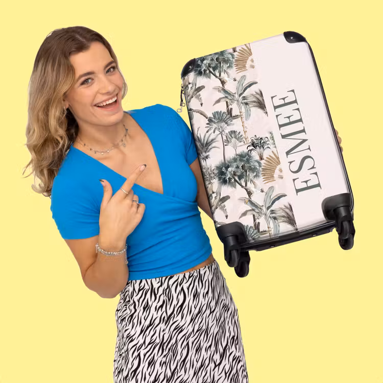 Valise - Motif tropical vintage — 2