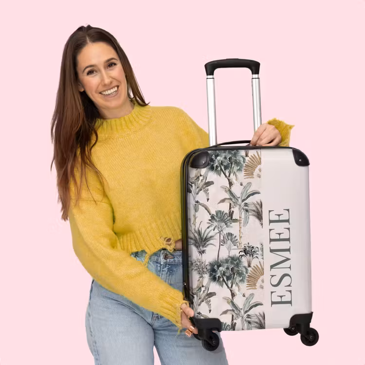 Valise - Motif tropical vintage — 4