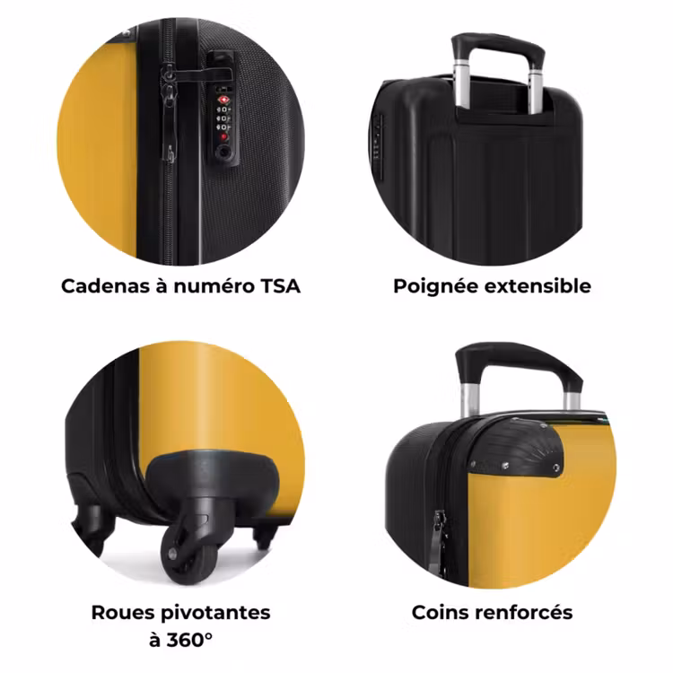 Valise - Or avec lettres noires — 7