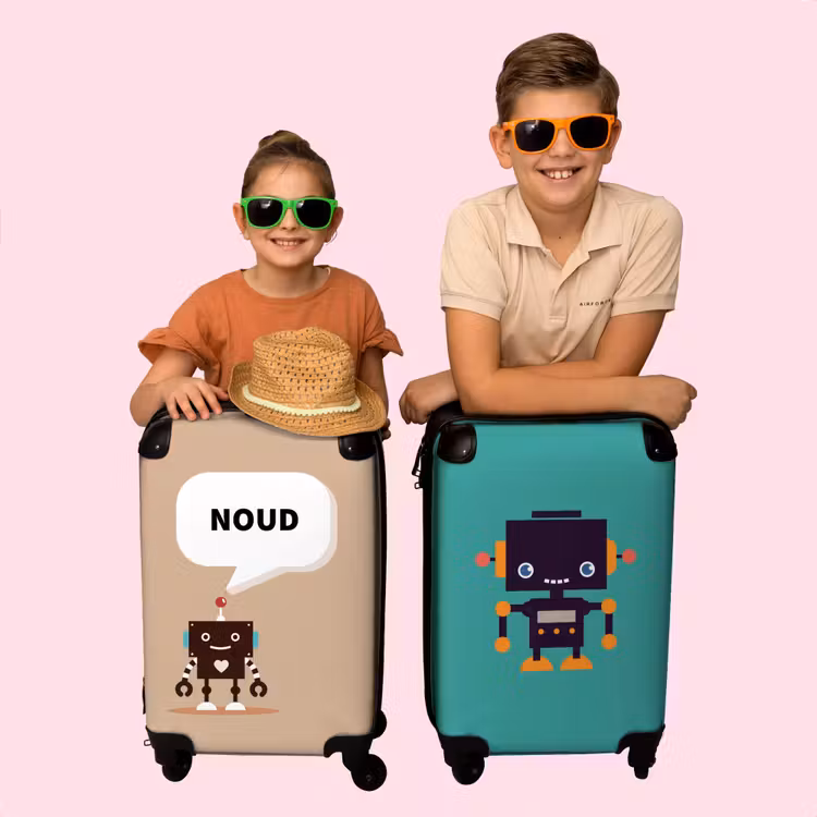 Valise - Robot Parlant Beige — 4