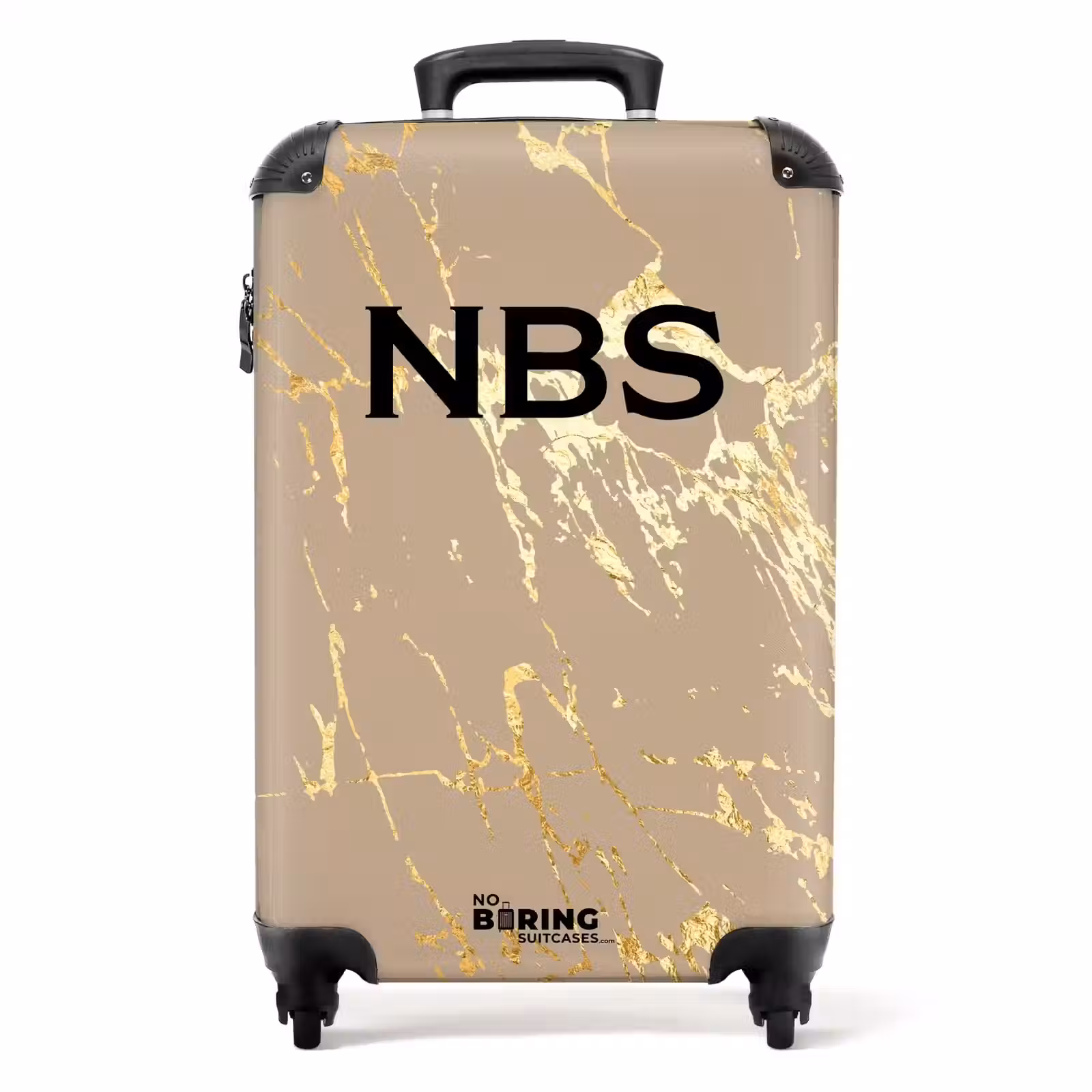 Valise - Accent en marbre doré — 1