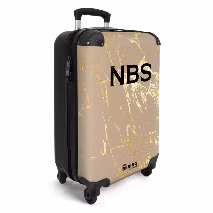 Valise - Accent en marbre doré — 4