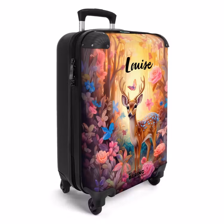 Valise - Cerf des Bois en Fleurs — 4