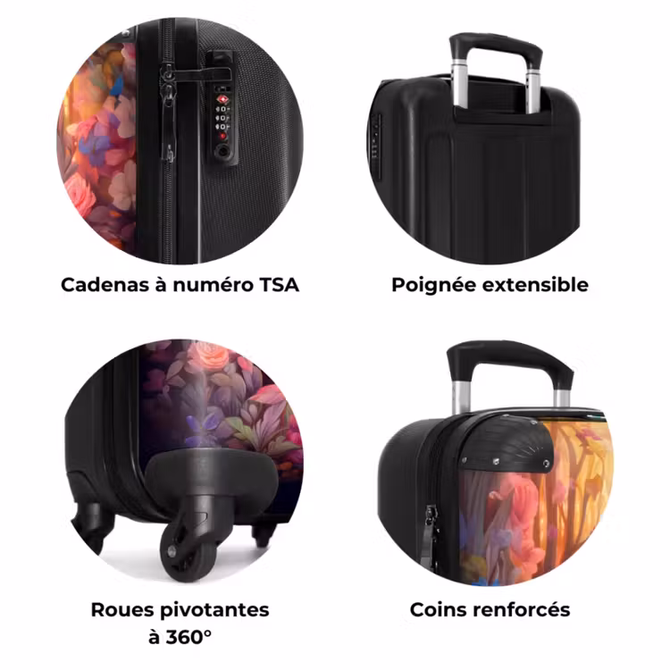 Valise - Cerf des Bois en Fleurs — 7