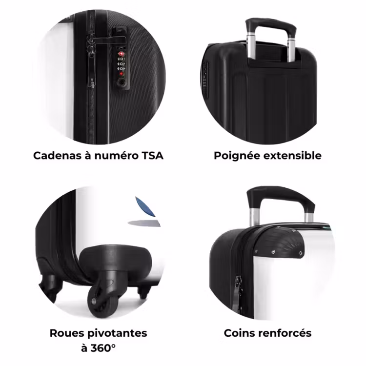Valise -  Criard Bleu — 7
