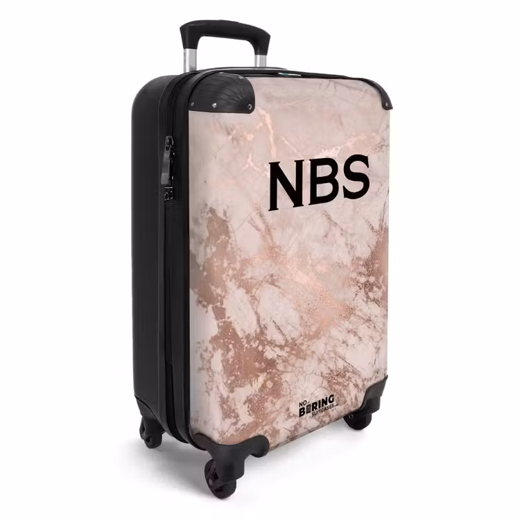 Valise - Design marbre rose — 4
