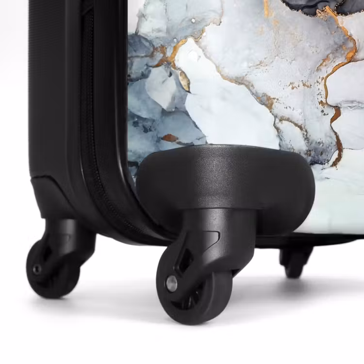 Valise - Marbre noir et blanc avec de l'or — 6
