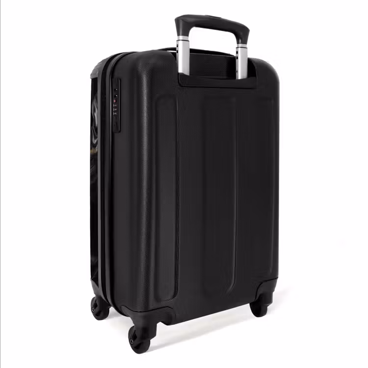 Valise - Marbre noir avec des rayures dorées — 6