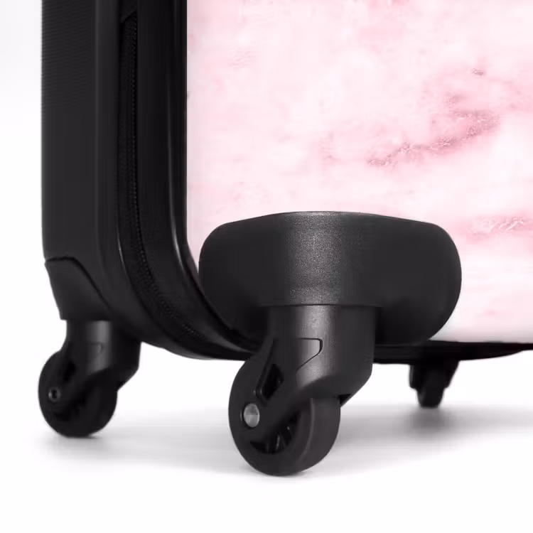Valise -  Marbre rose avec du blanc — 6
