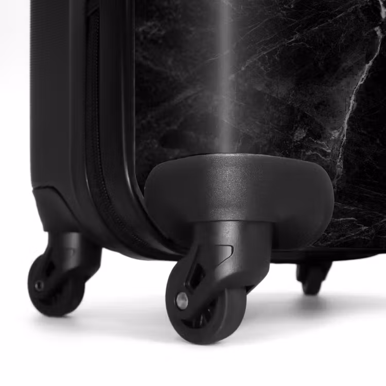 Valise - Motif marbre noir et blanc — 6