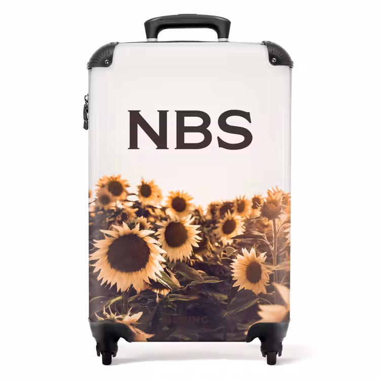 Valise -  Paysage de champ de tournesols — 1