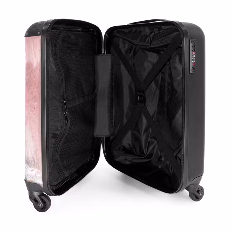 Valise - Plage avec mer rose — 2