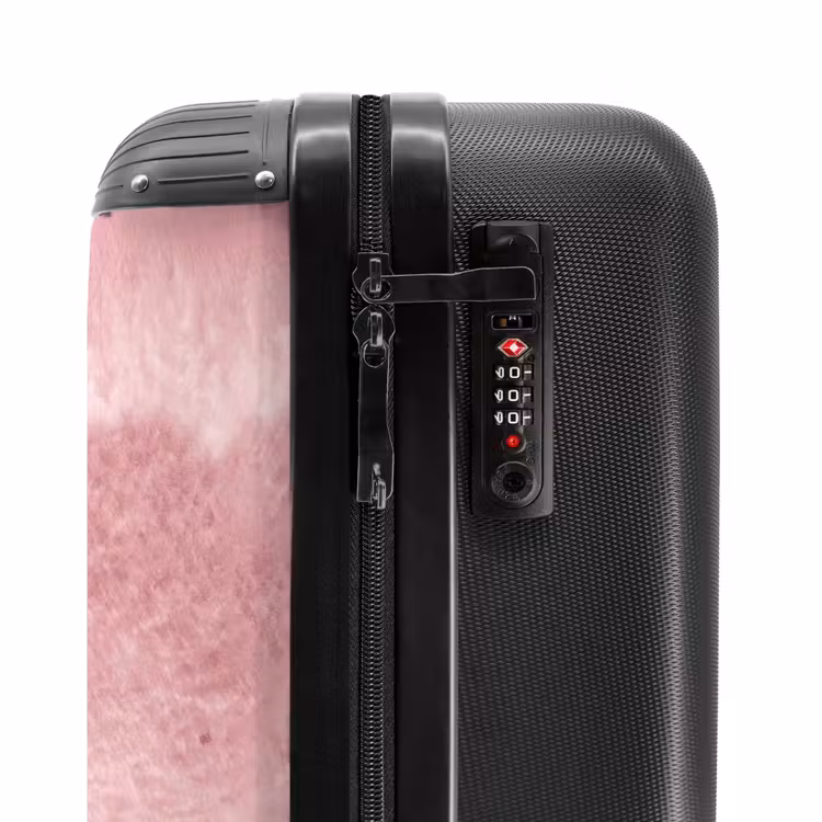 Valise - Plage avec mer rose — 3