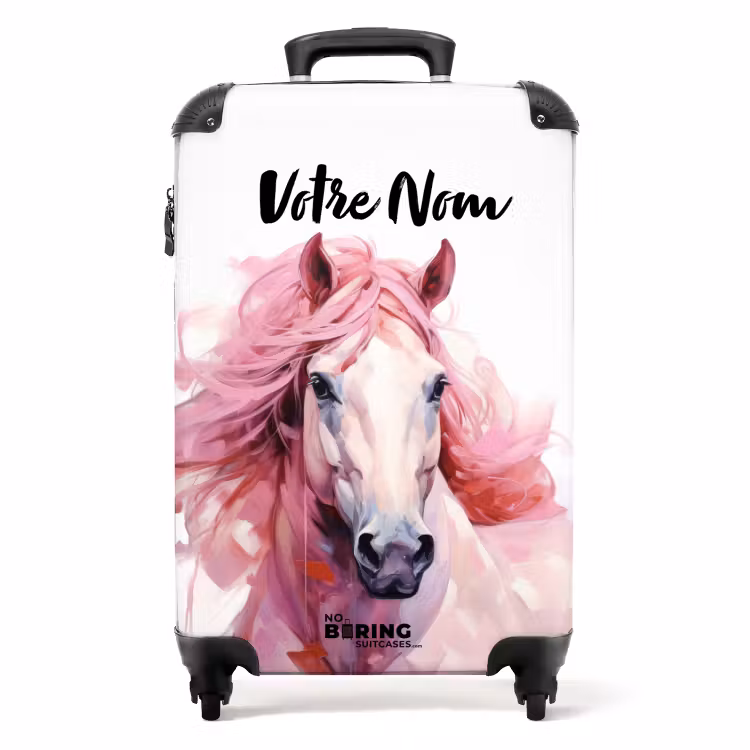 Valise -  Cheval de parade pastel — 1