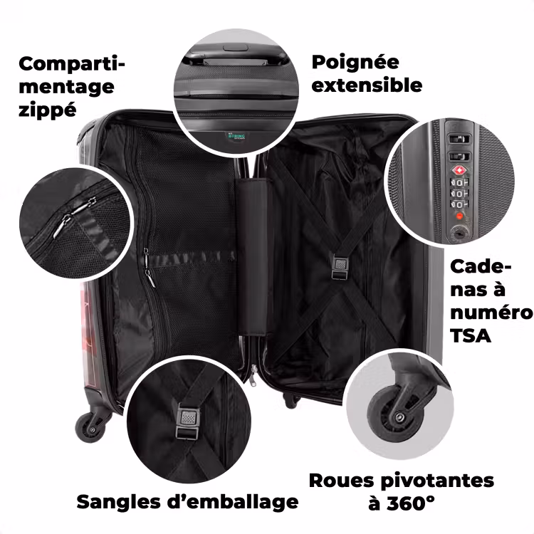 Valise - Coureur rose — 3