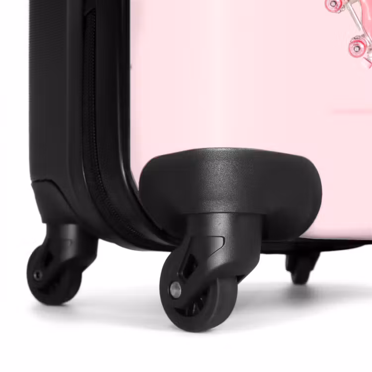 Valise -  Flamant rose patineur — 6