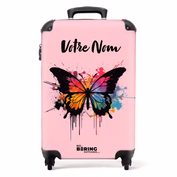 Valise - Peinture de papillon — 1