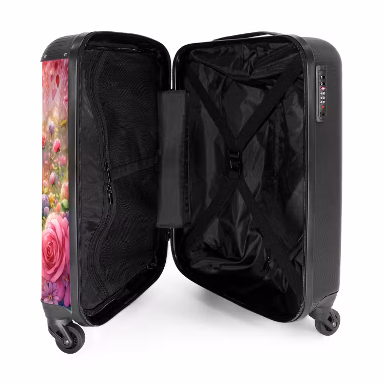 Valise - Petit chat arc-en-ciel rose — 4
