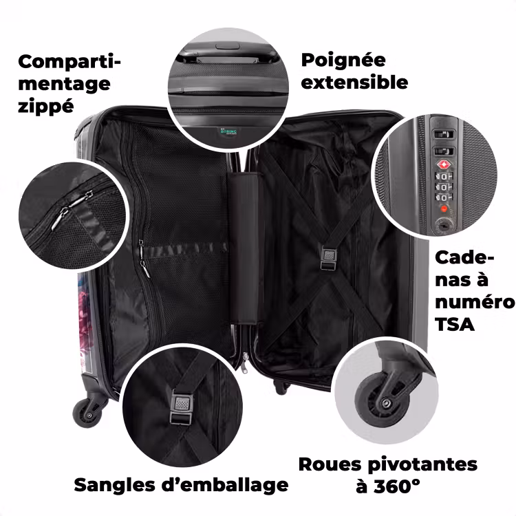 Valise - Petit chevreuil rose — 3