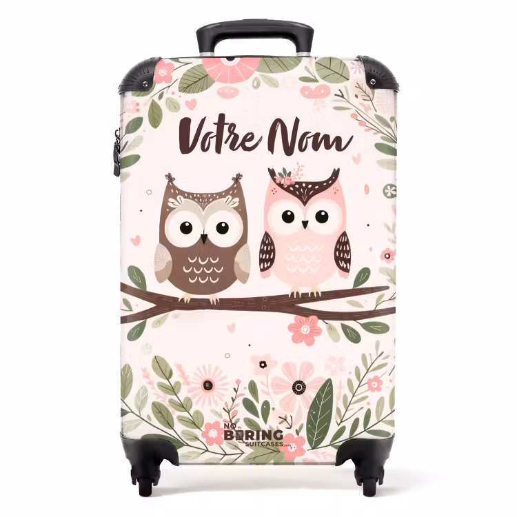Valise - Petits hiboux battants — 1