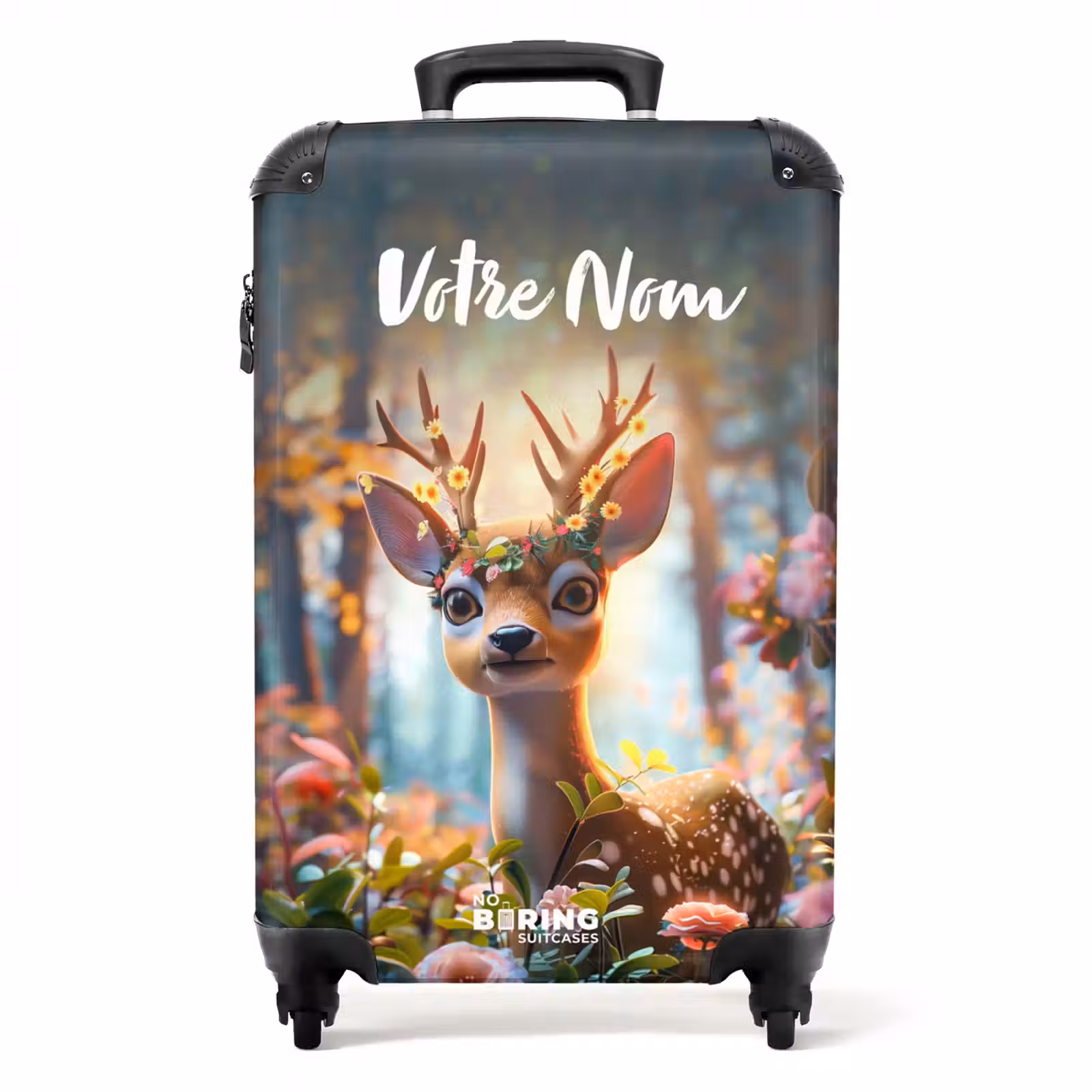 Valise - Bohème cerf fleuri — 1
