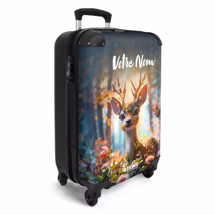 Valise - Bohème cerf fleuri — 2