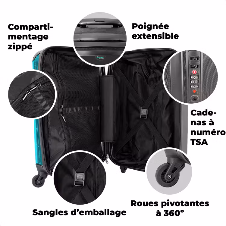 Valise - Monstertruck arc-en-ciel — 3