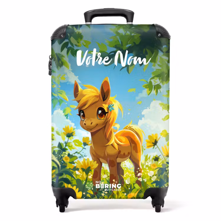 Valise - Poney ensoleillé — 1