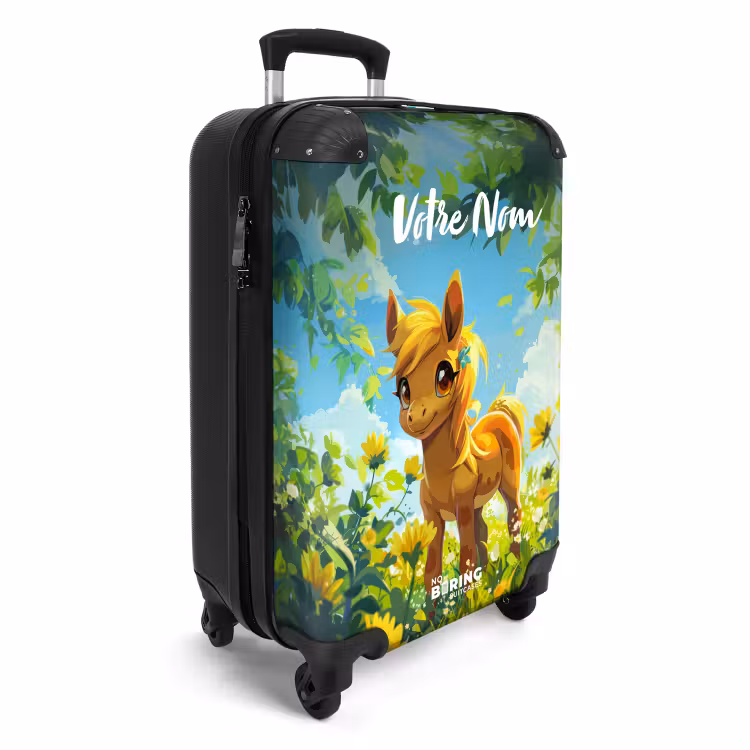 Valise - Poney ensoleillé — 2
