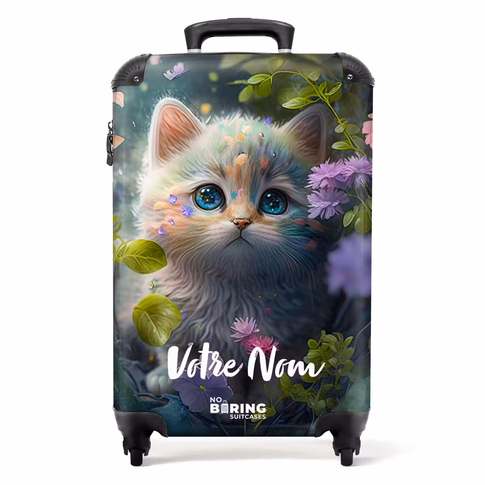 Valise avec nom - Pippa la chatte — 1
