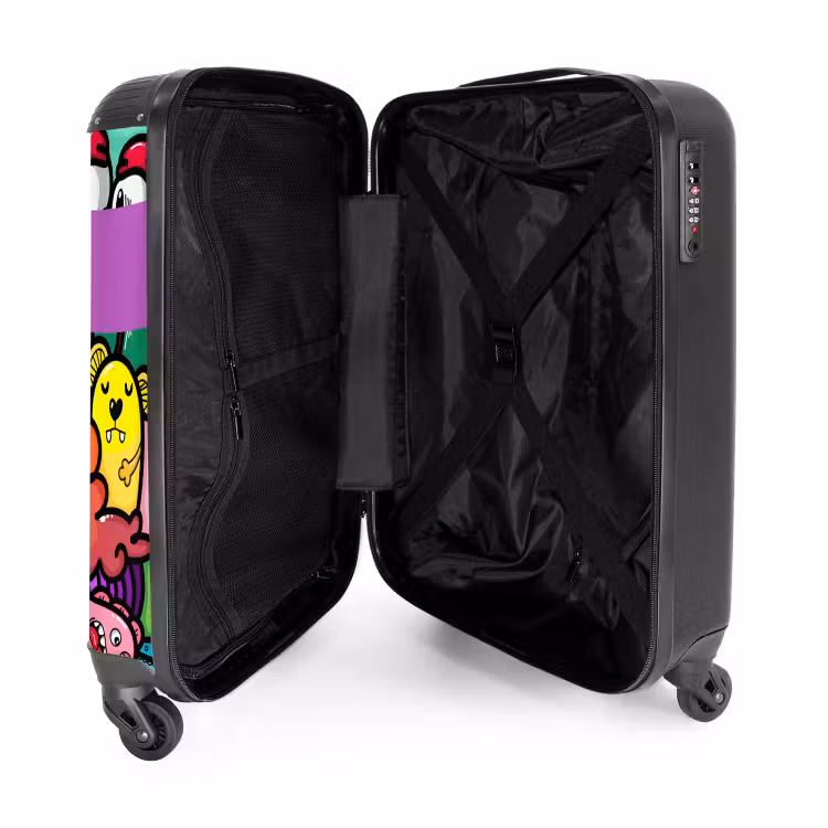 Valise avec nom - Amis drôles — 4