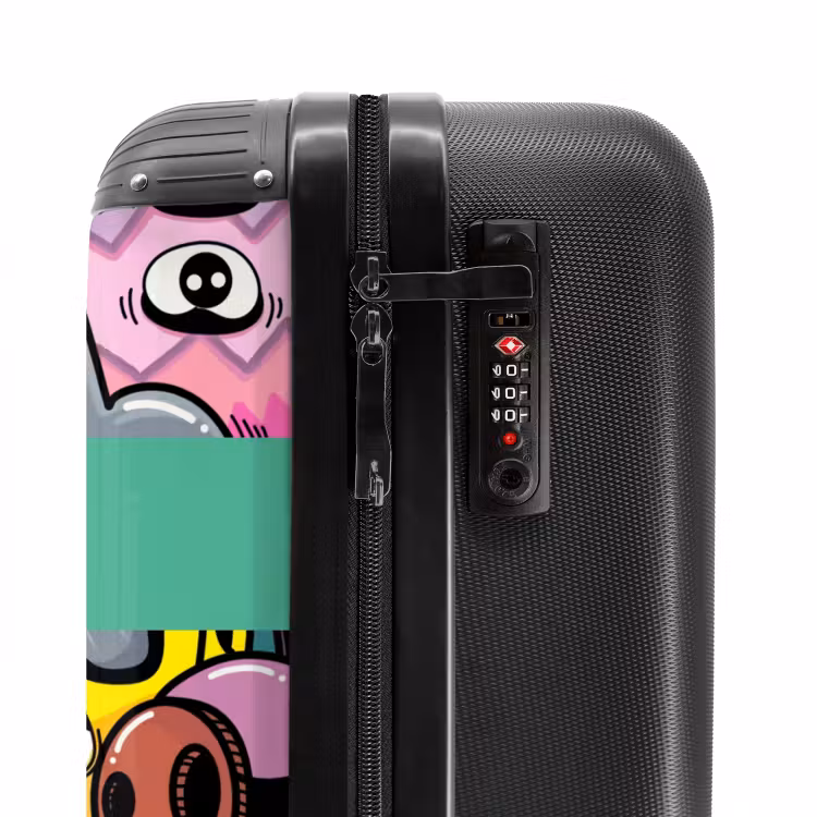 Valise avec nom - Amis freaky — 5