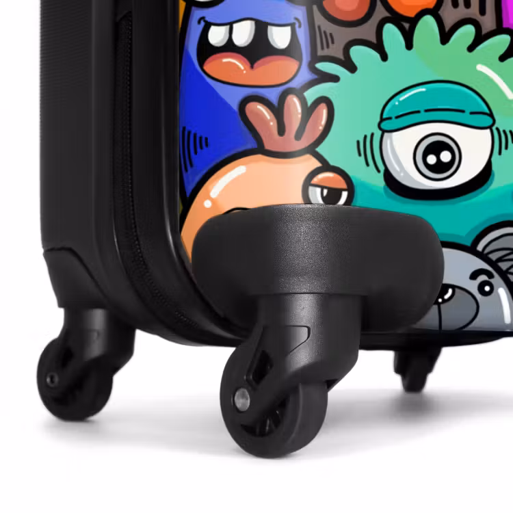 Valise avec nom - Amis freaky — 6