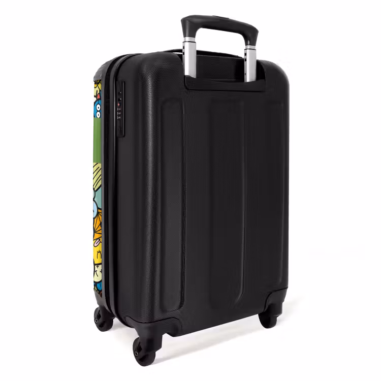 Valise avec nom - Amis funky — 7