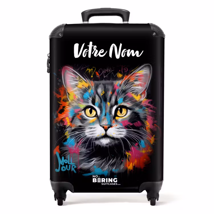 Valise - Chat graffiti — 1