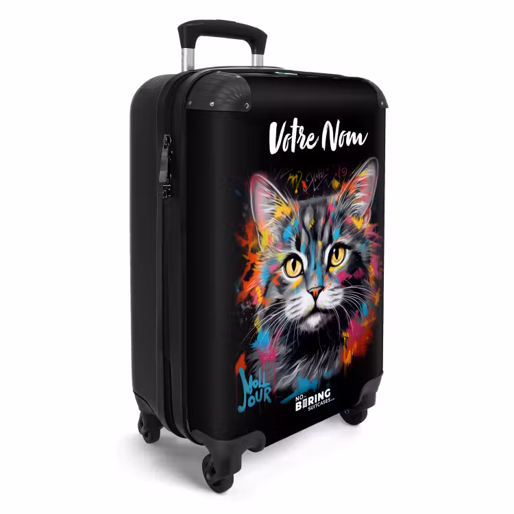 Valise - Chat graffiti — 2