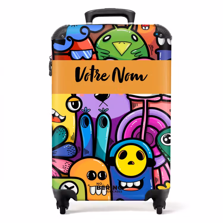 Valise avec nom - Créatures merveilleuses — 1